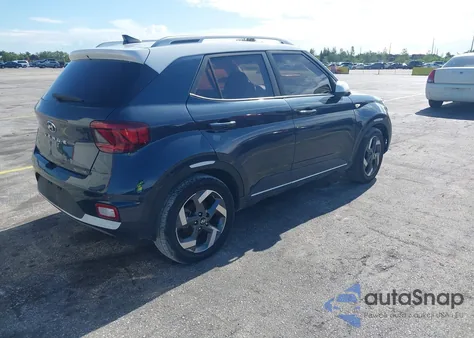 2021 Hyundai Venue Denim from USA, damaged, VIN KMHRC8A39MU088305